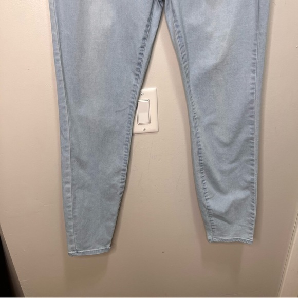 Forever 21 Light Blue Hi Rise Skinny Jeans Size 12 - Picture 5 of 13